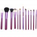 OH Fashion Makeup Brushes set Galaxy Purple 12 Pcs Powder, Eyeshadow, Blush , Foundation , Blending , Eyeliner , Lip , Great for Highlighting & Contouring, Includes a cylindrical case for storage OH Fashion Makeup Brushes set Galaxy Purple 12 Pcs Powder, Eyeshadow, Blush , Foundation , Blending , Eyeliner , Lip , Great for Highlighting & Contouring, Includes a cylindrical case for storage
